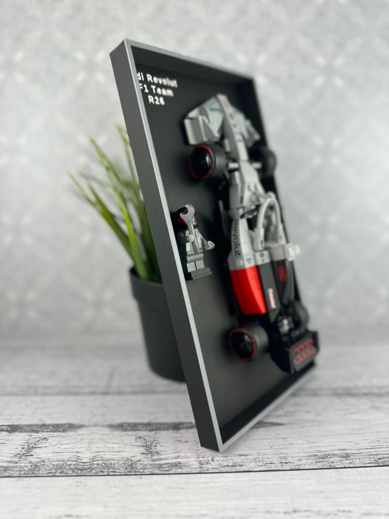 Ramka 3D na bolid LEGO Audi Revolut F1 Team R26