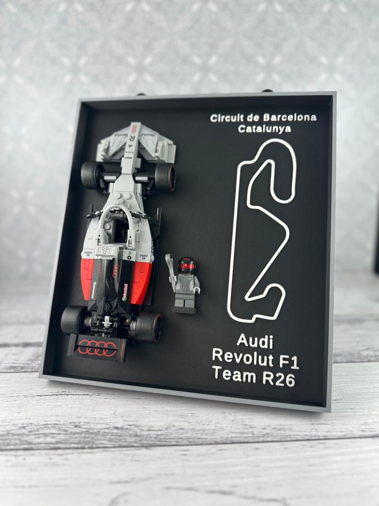 Zestaw 10 ramek 3D na bolidy LEGO F1 Speed Champions